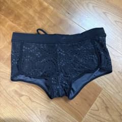 BILLABONG ブラック レース水着ショーツ Mのサムネイル