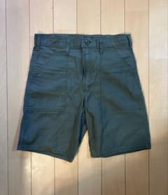 GUNG HO オリーブグリーン ショートパンツ　32のサムネイル