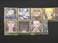 NARUTO疾風伝 豆ガシャ 色紙 第4弾 7種セットのサムネイル