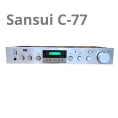 Sansui C-77 ステレオプリアンプ - メルカリ