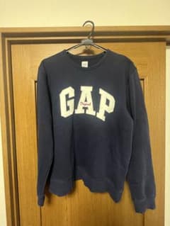 GAP クルーネック スウェット ネイビー Mのサムネイル