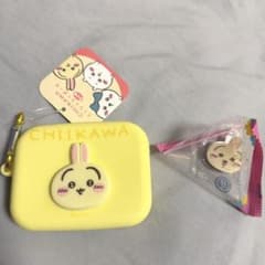 ちいかわ　ぷちクリップ　ミニシリコンポーチ　うさぎ　セットのサムネイル
