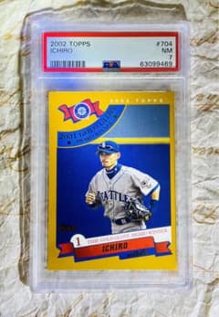 世界で4枚 PSA 7 イチロー Ichiro 2002 TOPPS トレカ 世界で4枚 PSA 7 イチロー Ichiro 2002 TOPPS トレカ - メルカリ