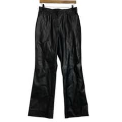 ジャンフランコフィレ　人工皮革 ゴルフ パンツ　黒　44 / L ジャンフランコフィレ 人工皮革 ゴルフ パンツ 黒 44 / L - メルカリ