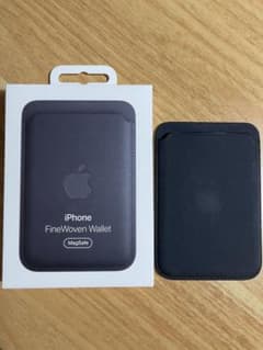 Apple MagSafeウォレット ファインウーブンウォレット ブラックのサムネイル