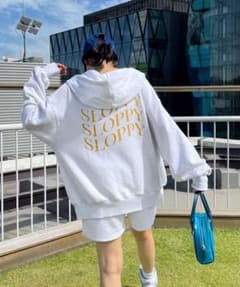 SLOPPY スロッピー 裏毛ジップパーカのサムネイル