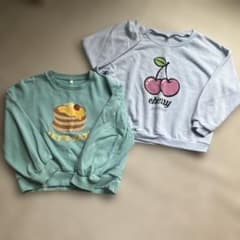 キッズ トレーナー 2枚セット 120
