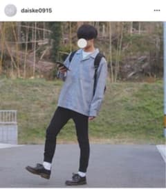 GU オープンカラーシャツ　グレンチェックのサムネイル