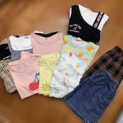 女の子まとめ売り10点　120〜130センチ　夏服のサムネイル