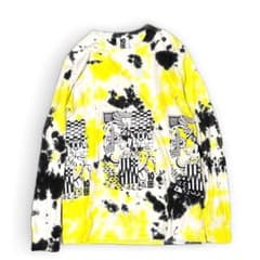 TENBOX 10匣 テンボックス タイダイ ロンT 長袖 Tシャツ 黄 黒 - メルカリ