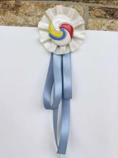 ハミクマ　ハンドメイド　ハミクマソウル　ロゼット　ぬいぐるみのサムネイル