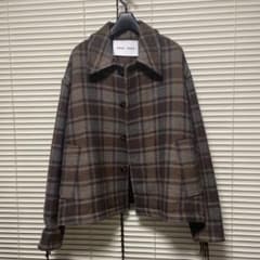 CMMN SWDN Frej doublefaced ウール フリンジブルゾン CMMN SWDN Frej doublefaced ウール フリンジブルゾン - メルカリ