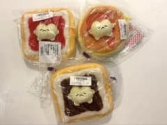 なごみ屋の世界　パン型ポーチ 全3種セット