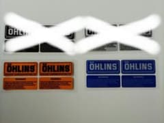 ÖHLINS ショックアブソーバー用ステッカーセット　オーリンズのサムネイル