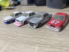ショコタンブキ ミニカー 4台セット 旧車 レーシング仕様 ジャンク品のサムネイル