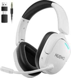 NUBWO ゲーミングヘッドセット 2.4GHz PC Switch PS5対応