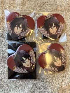 AMNESIA アムネシア シン ハート缶バッジ 王子服ver 4点セット - メルカリ