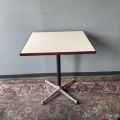 昭和レトロ カフェテーブル 1本脚 ミッドセンチュリー 幅60cm - メルカリ
