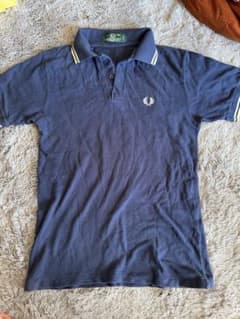 FRED PERRY ポロシャツ ネイビー 38