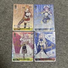 ヴァイスシュヴァルツ ホロライブ サインカード 4枚セット - メルカリ