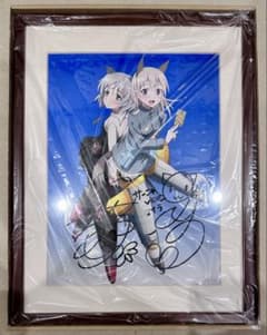 新品 エイラ＆サーニャ 直筆サイン入り複製原画 ストライク