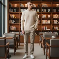 新品タグ付 CRAFT STANDARD BOUTIQUE リブニット XL
