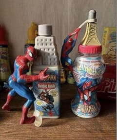 MARVEL (번역 있음) 스파이더 맨 빈 병 2 개 아메리칸 잡화