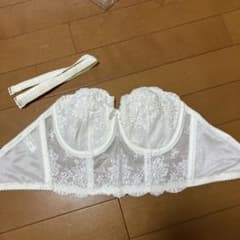 WACOAL ブライダルインナー ビスチェ ホワイト レースD70 - メルカリ