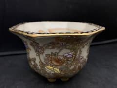 誠勲堂　盆栽鉢　小品盆栽　金彩色絵 誠勲堂 盆栽鉢 小品盆栽 金彩色絵 - メルカリ