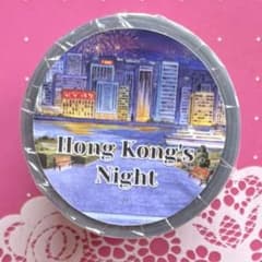PET 香港夜景 型抜き 7cm×5m 海外マスキングテープ - メルカリ
