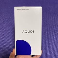AQUOS sense3 basic シルバーのサムネイル