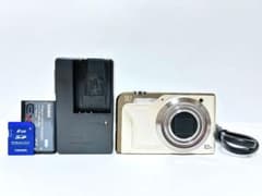 美品・返品保証】 カシオ CASIO EXILIM EX-H10 ゴールド - メルカリ