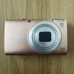 美品 Canon PawerShot A4000lsピンク デジタルカメラのサムネイル