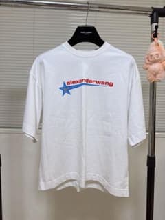 alexanderwang スターロゴ Tシャツ ホワイトのサムネイル