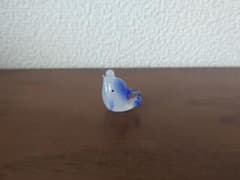 ガラス細工　イルカ　小樽ガラス