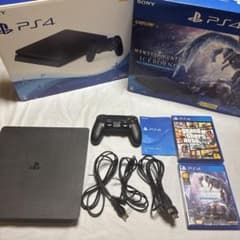 PS4 본체 몬스터 헌터 월드 아이스 본 마스터 에디션