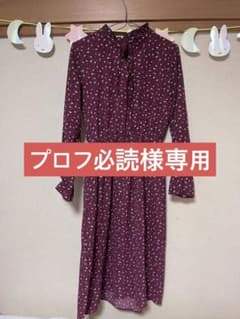 【韓国】小花柄ワンピースのサムネイル