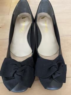 バレエシューズ パンプス 黒のサムネイル