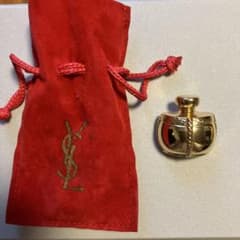 YSL 香水ボトル型ブローチ ゴールドのサムネイル