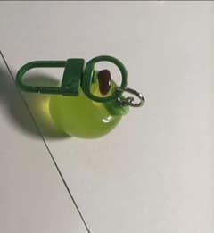 りんご キーホルダー グリーンのサムネイル
