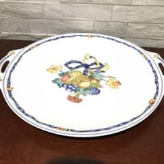 新品未使用品】リモージュ ベルナルド 30㎝プレート磁器皿 水色 - メルカリ