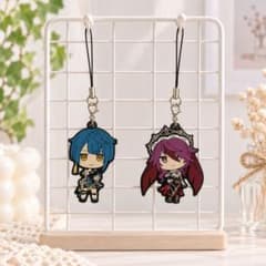 原神 行秋 ロサリア ラバーストラップ 2点セット miHoYo グッズのサムネイル