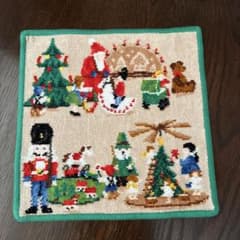 フェイラー　タオルハンカチ　クリスマス　グリーンのサムネイル