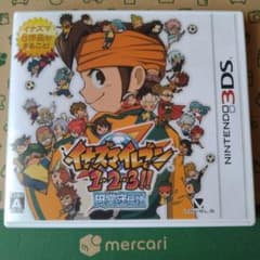 3DS イナズマイレブン1・2・3 円堂守伝説 - メルカリ
