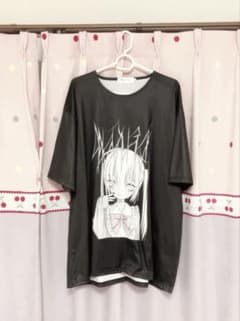 地雷系 量産型 トップス Tシャツ 黒 かわいいのサムネイル