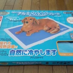 早い者勝ちです。暑い夏にペット用アルミひんやりプレートのサムネイル