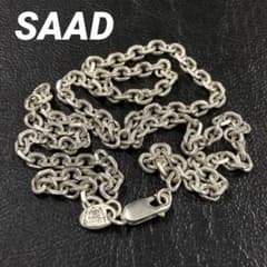 SAAD サード 太角 あずき チェーン 4mm 50㎝ シルバー 925 - メルカリ