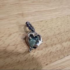 Blue Murano Glass Dolphins Dangle Charmのサムネイル