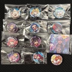 メギド72 LINEスタンプ缶バッジ　12個セット①のサムネイル