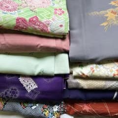 着物まとめ売り アンティーク 素材用 色々 リメイク ハンドメイド